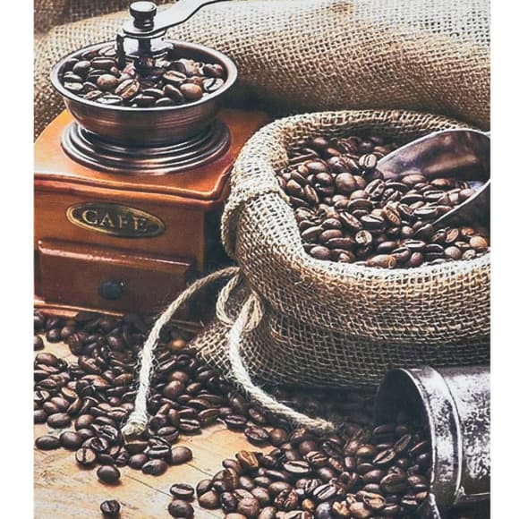 Алм азная мозаика "Тепло кофе" HEG87060, 30х40 см