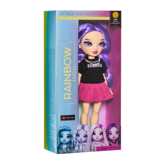 Дитяча ігрова лялька Орхідея Rainbow High 987918 серії "ОРР" з артикуляцією