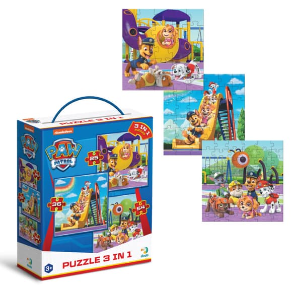 Дитячий пазл Ігровий майданчик Paw Patrol 200578, 3 в 1