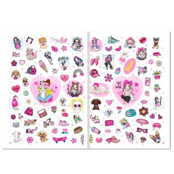 Детская раскраска "Girls Travel" РМ-88-01 серия "Dream & Style"