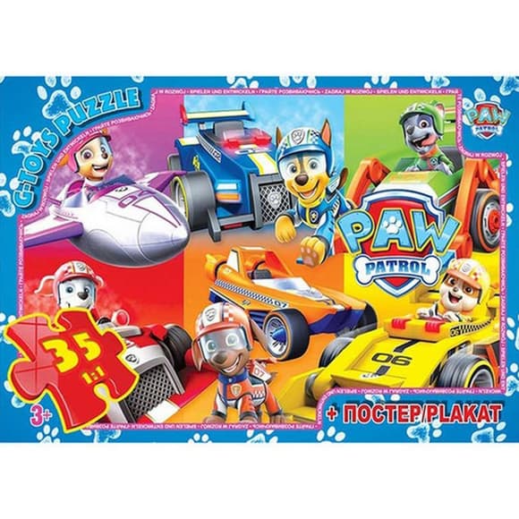Детский пазл "Paw Patrol" PW08903 плакат 35 элементов