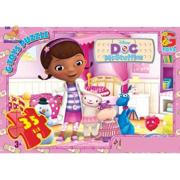 Детский пазл "Доктор Плюшева" DP00640 плакат 35 элементов