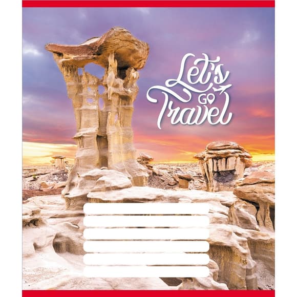 Зошит учнівський "У подорож" 024-550276K-5 в клітинку, 24 аркуші