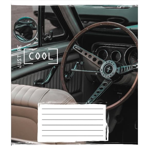 Тетрадь ученическая "Лакшери" 036-570038K-3 в клеточку, 36 листов