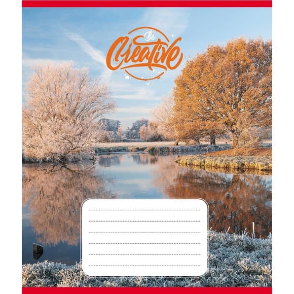 Тетрадь общая "В горах" 096-630220K-3 в клеточку, 96 листов