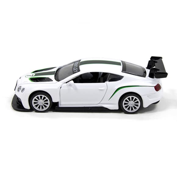 Детская автомодель BENTLEY CONTINENTAL GT3 TechnoDrive 250258 белый