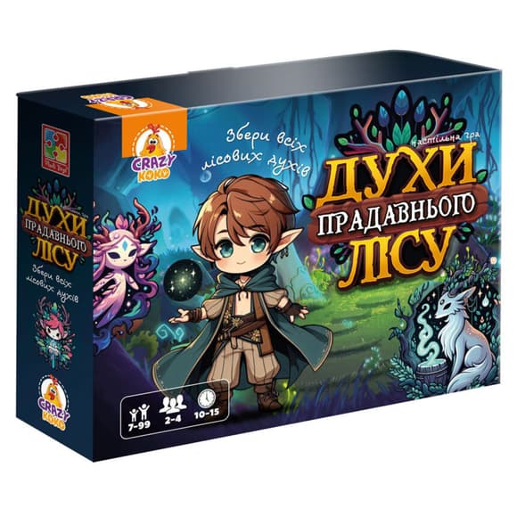 Игра настольная "Духи древнего леса" VT8055-48, 4 персонажа