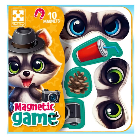 Гра розвиваюча "Емоції Єнота" VT3220-03, 10 магнітів