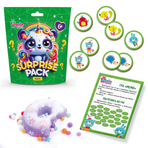 Игровой набор-сюрприз "Surprise Pack Mini 4" VT8040-04 настольная игра и сквиш