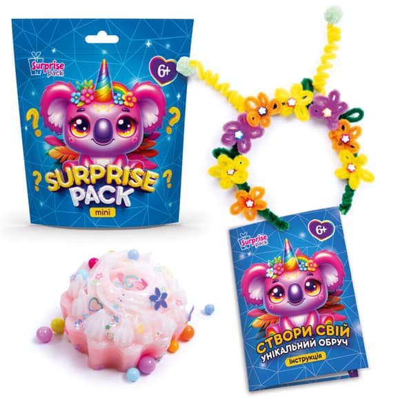 Набір для творчості із сюрпризом "Surprise Pack Mini 5" VT8040-05 квітковий обруч