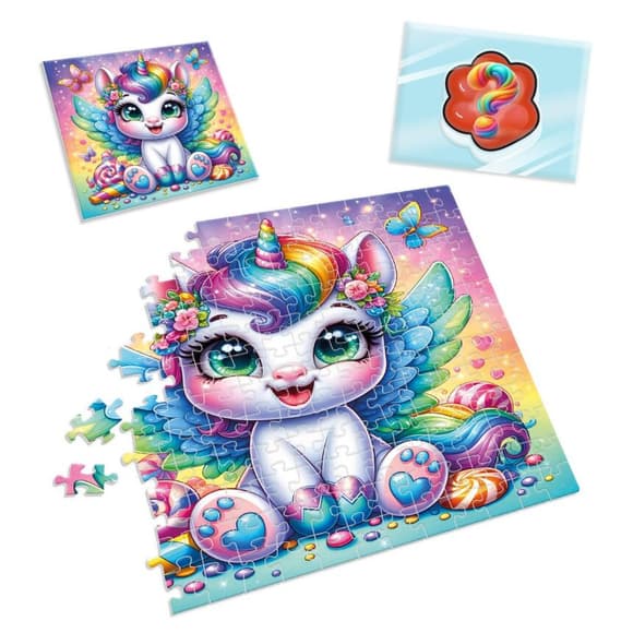 Дитячі пазли з сюрпризом "Єдиноріжка"1 VT8030-01, 180 деталей