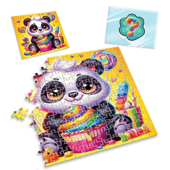 Дитячі пазли з сюрпризом "Панда" VT8030-08, 180 деталей