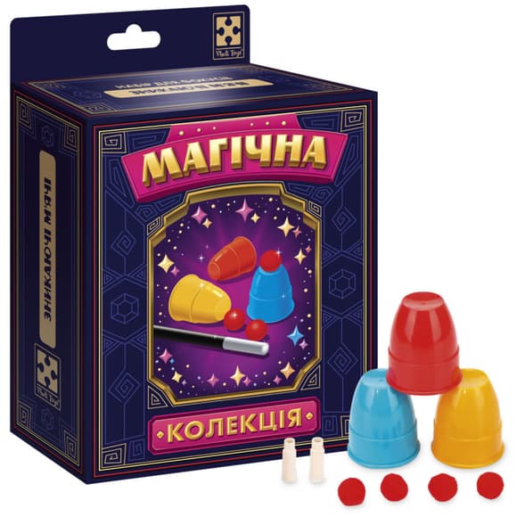 Набор для фокуса Магическая коллекция "Исчезающие мячи" VT6012-09