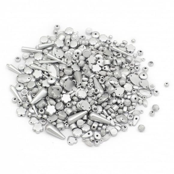 Декоративні намистинки для творчості Dom Busin УТ100031396 в упаковці 145 шт