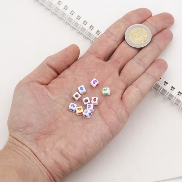 Декоративные бусинки для творчества Ку бики Dom Busin УТ100030757 в упаковке 150 штук