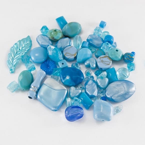 Декоративні намистинки для творчості Бомбей Dom Busin УТ100014228 в упаковці 92 шт