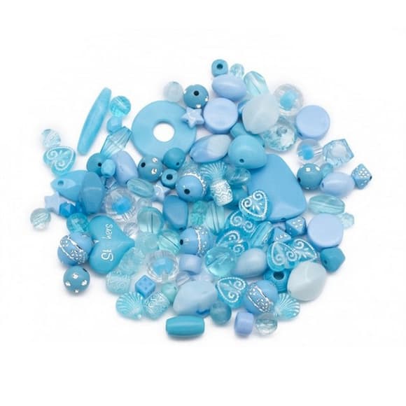 Декоративні намистинки для творчості Бомбей Dom Busin УТ100014228 в упаковці 92 шт