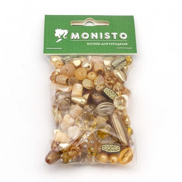 Декоративные бусинки для творчества Бомбей Dom Busin УТ100014223 в упаковке 135 шт