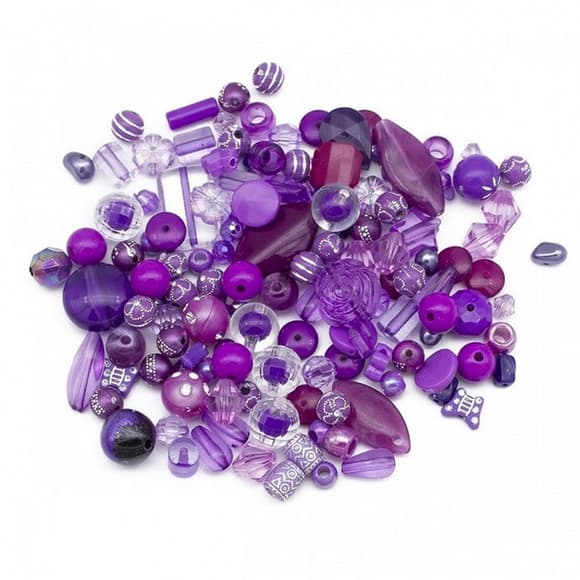 Декоративные бусинки для творчества Бомбей Dom Busin УТ100014231 в упаковке 74 шт