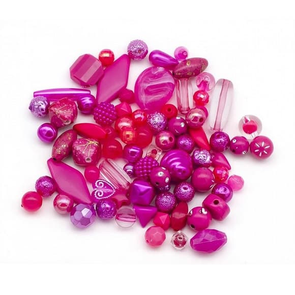 Декоративные бусинки для творчества Бомбей Dom Busin УТ100014226 в упаковке 56 шт