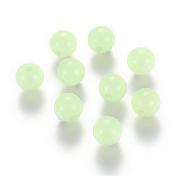 Декоративные бусинки для творчества Флуоресцентные Dom Busin УТ100014159 в упаковке 85 шт