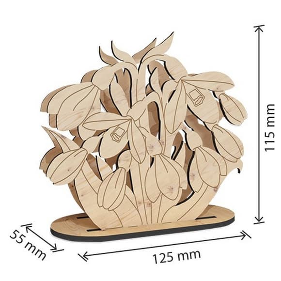 Детский набор для творчества "Snowdrops" FDCKW-048