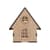 Заготовка для декорування "Будиночок 12" FDPO-403 з LED свічкою в комплекті