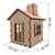 Заготовка для декорирования "Домик 9" FDPO-348 с LED свечой в комплекте