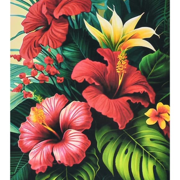 Алмазная мозаика "Тропическая гармония" SK88294 40х50 см