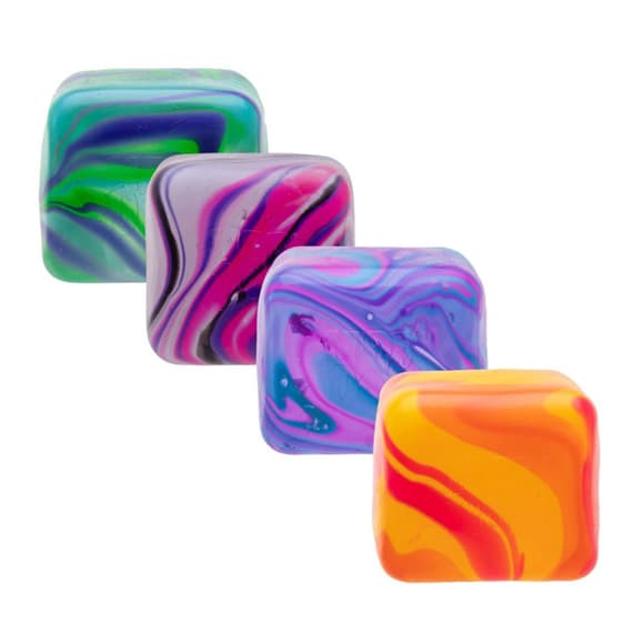 Детская игрушка антистресс "Космический кубик" NeeDoh SWNCBND(Violet)