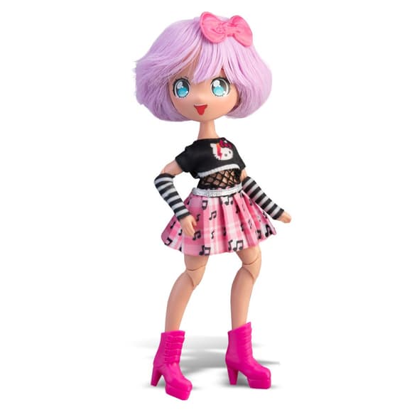 Дитяча лялька "Тедді Рок" 4SF Manga Dolls HKTF0100 серії "Hello Kitty" 