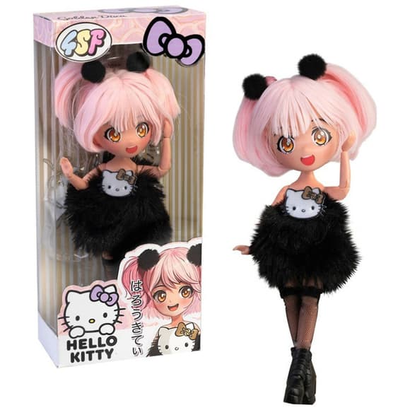 Детская кукла "Золотая Дева" 4SF Manga Dolls HKTF0200 серии "Hello Kitty" 