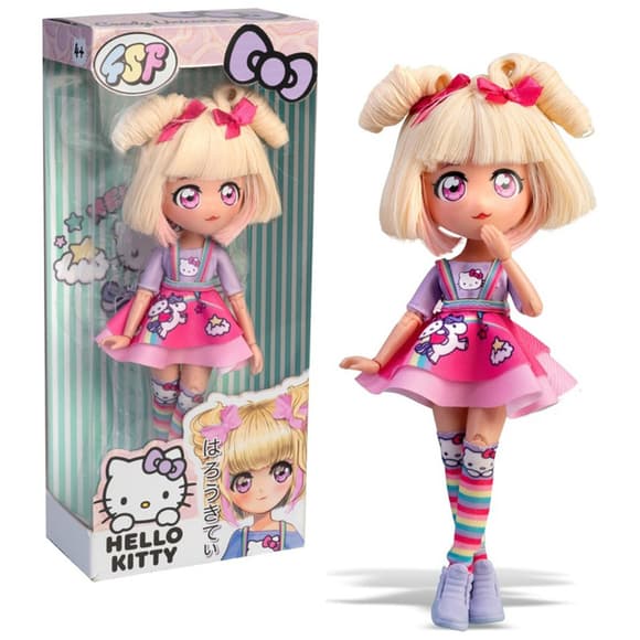 Детская кукла "Конфетка Единорог" 4SF Manga Dolls HKTF0400 серии "Hello Kitty"
