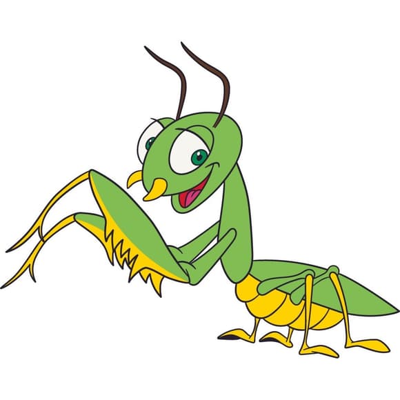 Роспись на холсте "Богомол" 15053-AC 25x30 см