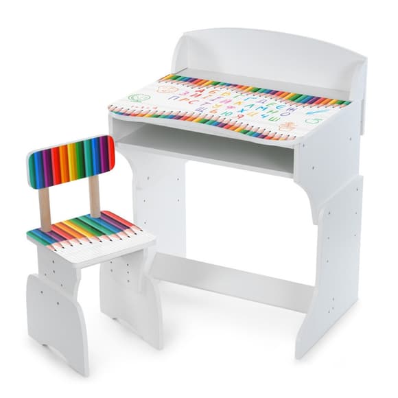 Детская Парта M 301-4 дерево, со стульчиком