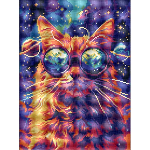 Алмазная мозаика "Звездные очки" ©art_selena_ua AMO8088, 30х40 см