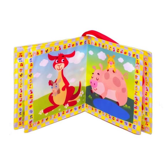 М'яка книжка-шуршалка "Як каже малюк" 823478