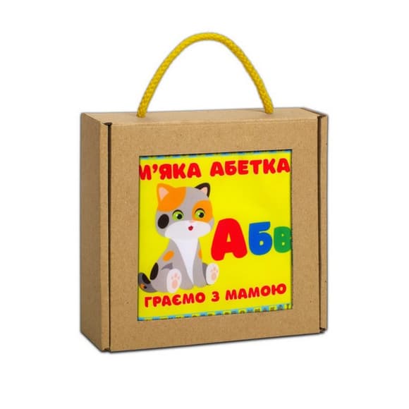 Мягкая книжка-шуршалка "Мягкая азбука" 823476