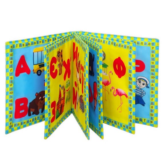 Мягкая книжка-шуршалка "Мягкая азбука" 823476