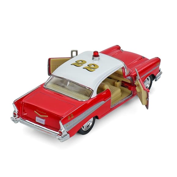 Инерционная машинка 1957 Chevrolet Bel Air(Fire Chirf) Kinsmart KT 5325 W 