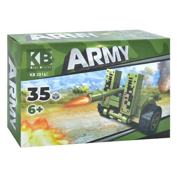Детский конструктор "Военная техника" KB 2016C 35 деталей