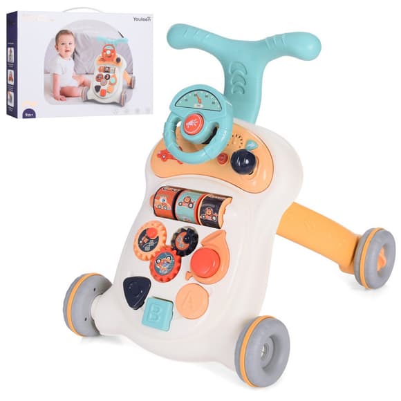 Дитяча каталка-ходунки 2315 світлові та звукові ефекти