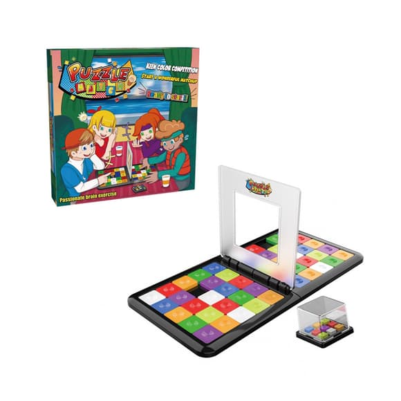 Логічна гра П'ятнашки B3137, 48 різнокольорових фішок