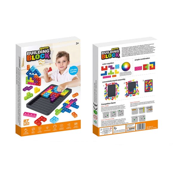 Настольная игра " Тетрис антистресс" BB-01, 27 деталей