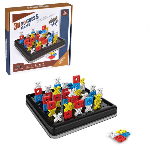 Настільна гра "Хрестики-нулики" 288-9, 64 деталі