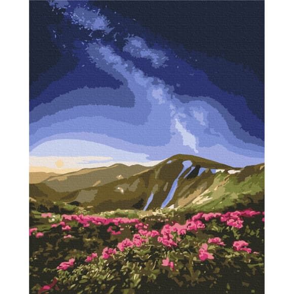 Картина за номерами "Чорногора" ©Roksolana Baran BS53753, 40х50 см