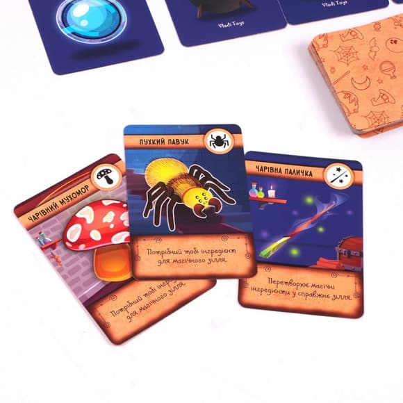 Детская карточная игра "Гримуар алхимика" VT8077-08, 100 игровых карт