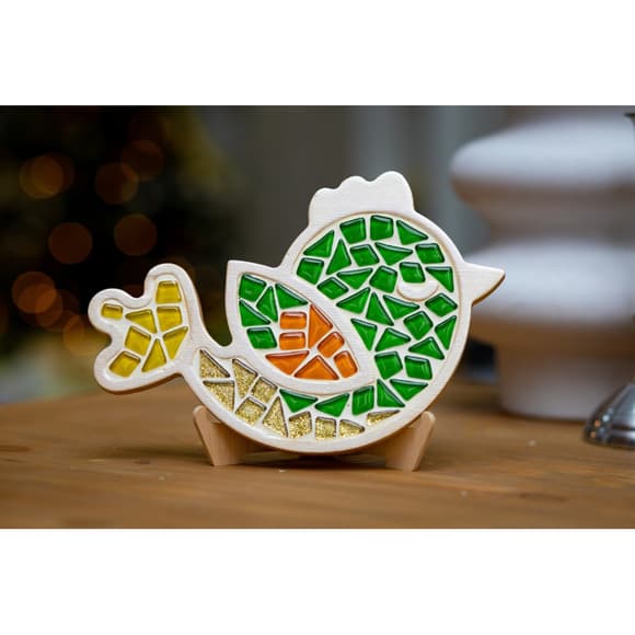 Детский набор для творчества хрустальная мозаика "Птица" MA1005