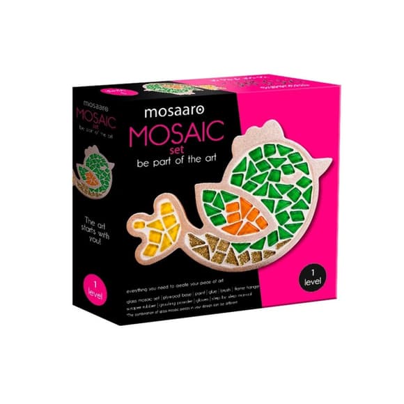 Детский набор для творчества хрустальная мозаика "Птица" MA1005