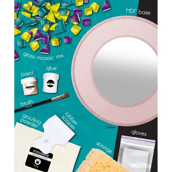 Детский набор для творчества хрустальная мозаика "Зеркало" MA4004